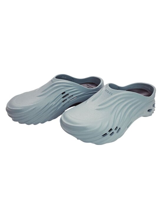 Crocs Echo Wave Clog Textured Slip-On Shoe Men Size 11 Pond Color No Box Or Tags